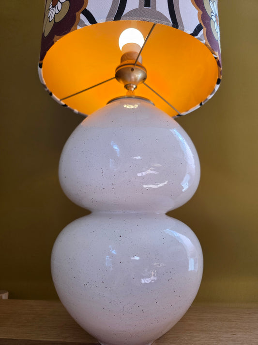 Lamp Lotte retro wit